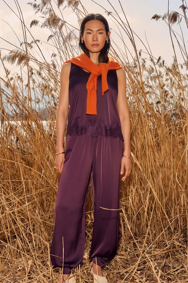 Satin Set Mulberry – Look-Rich & Royal