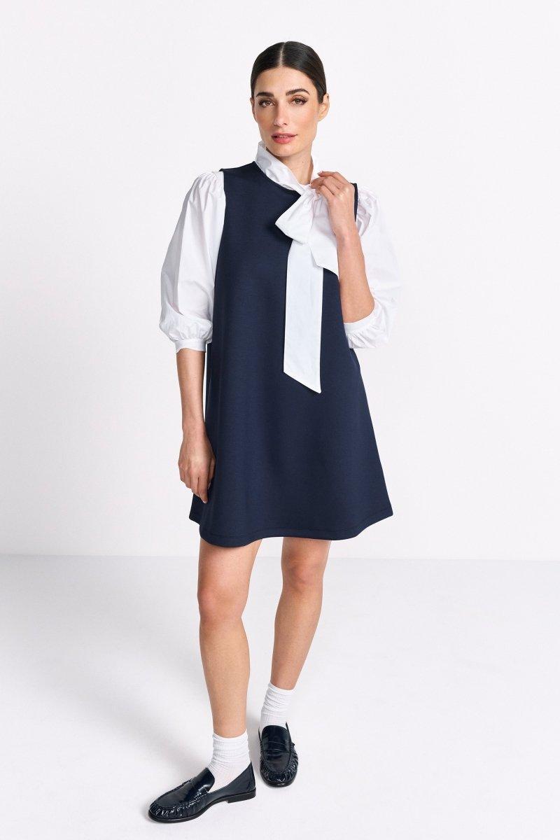 Mini Scuba Dress - Look-Rich & Royal