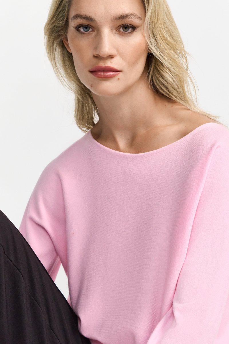 Feinstrickpullover mit U-Boot-Ausschnitt-Rich & Royal