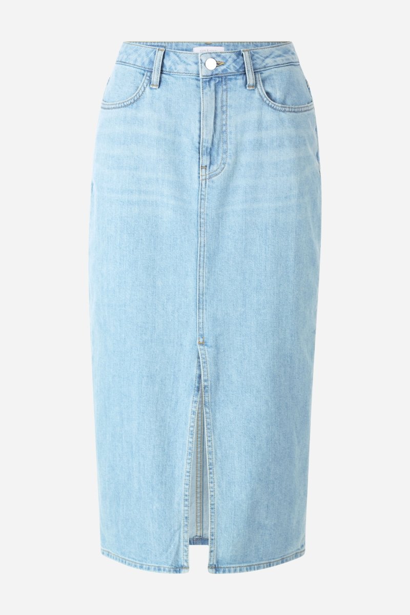 Midi-Jeansrock mit Schlitz-Rich & Royal