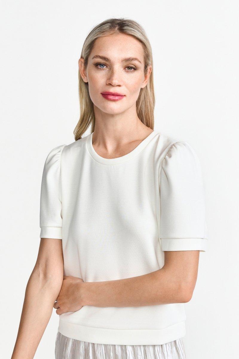 T-Shirt mit Puffärmeln-Rich & Royal