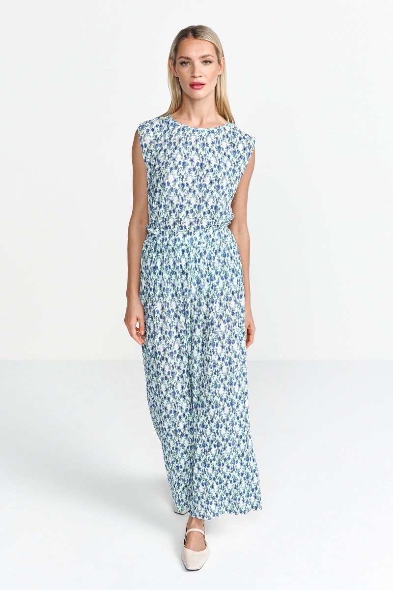 Crinkle Top mit Blumenmuster-Rich & Royal