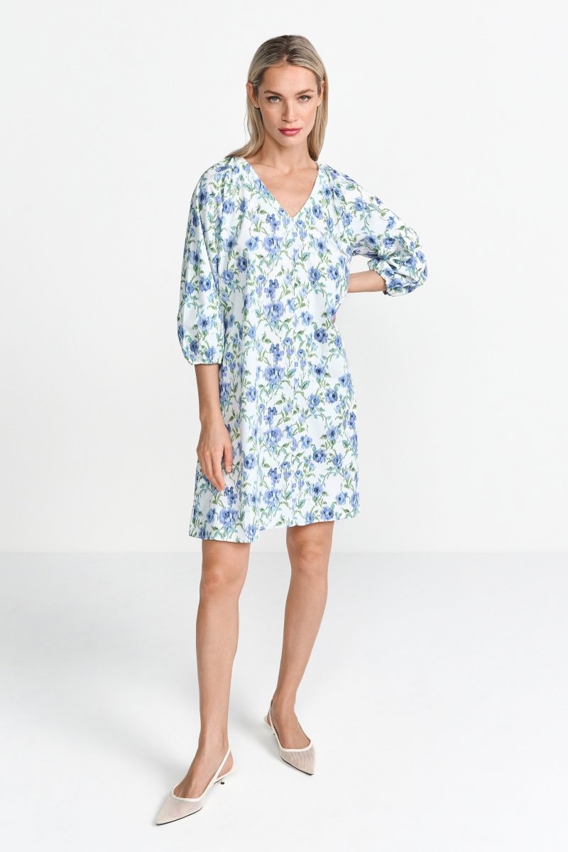 Blusenkleid mit Blumenprint-Rich & Royal