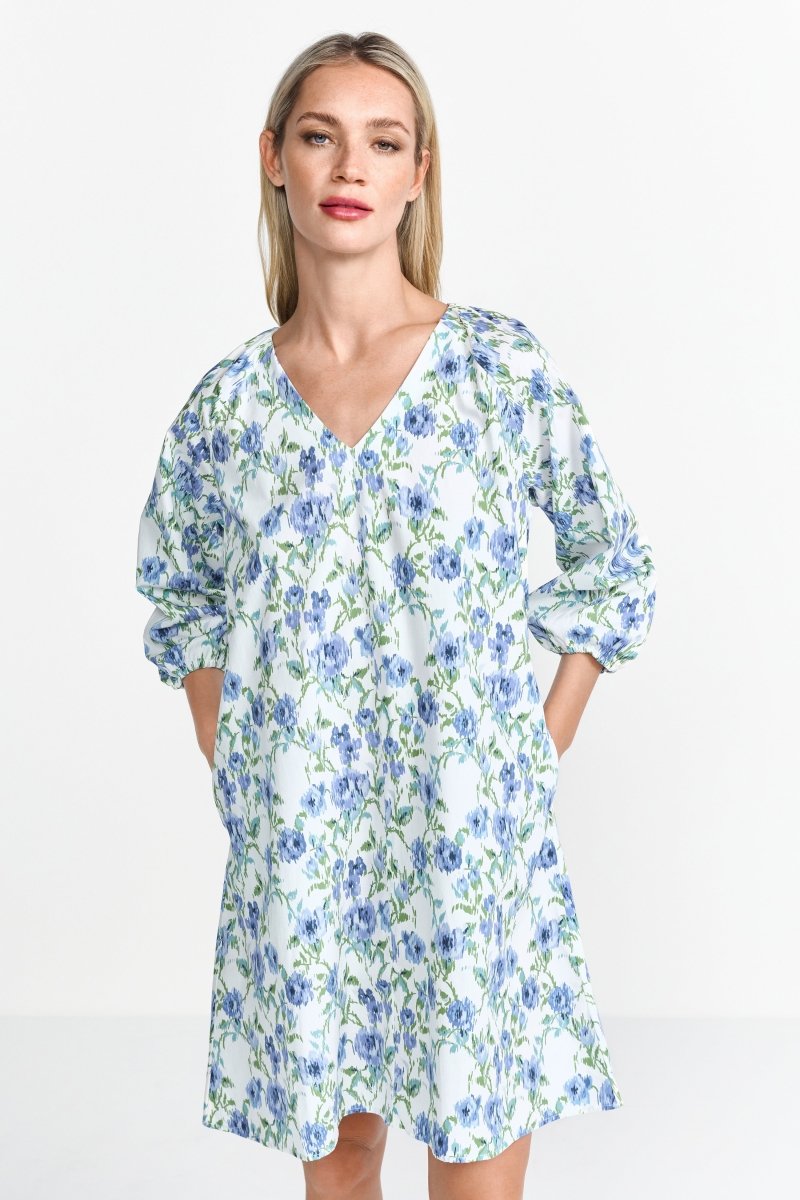 Blusenkleid mit Blumenprint-Rich & Royal