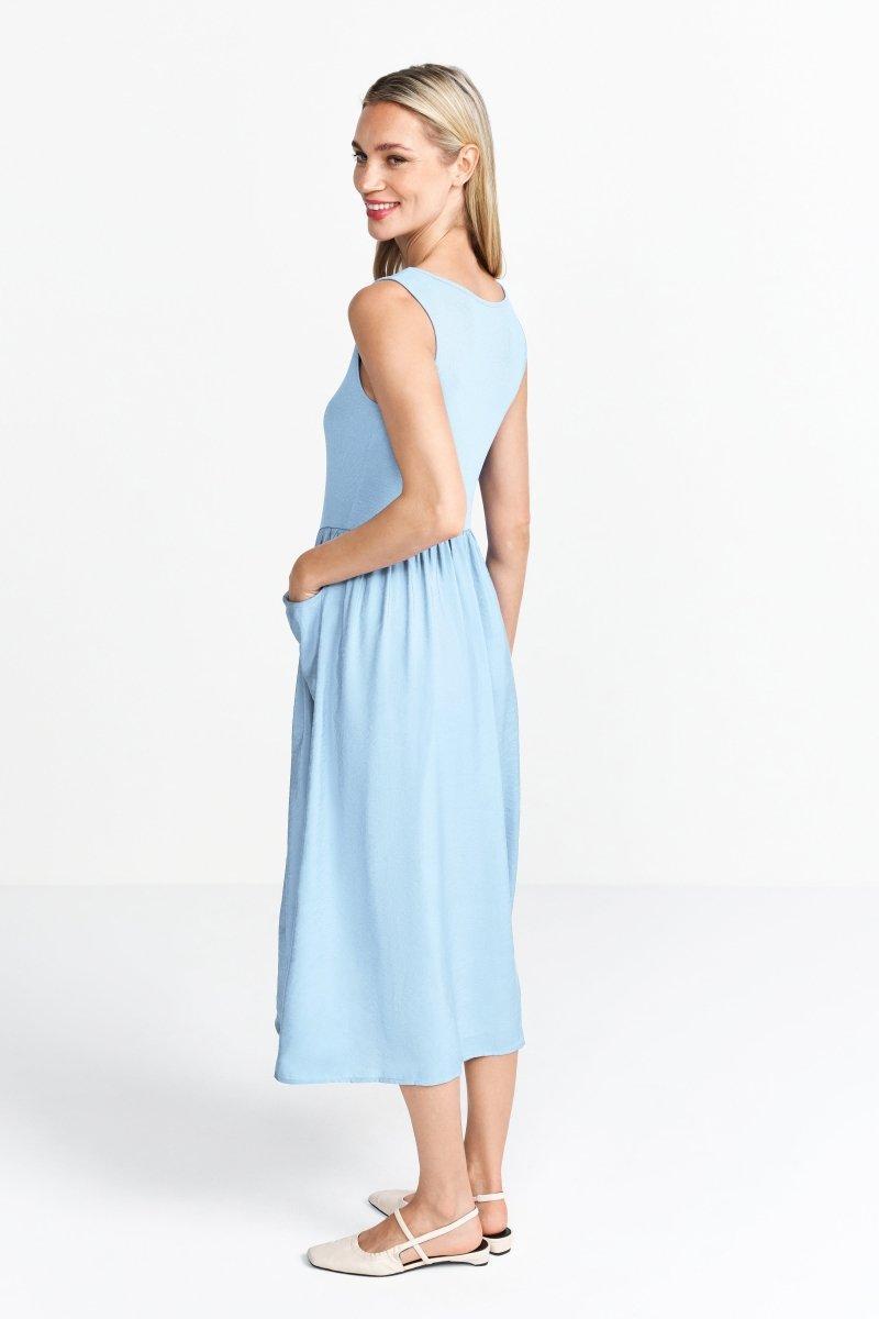 Midikleid mit Jersey-Top-Rich & Royal