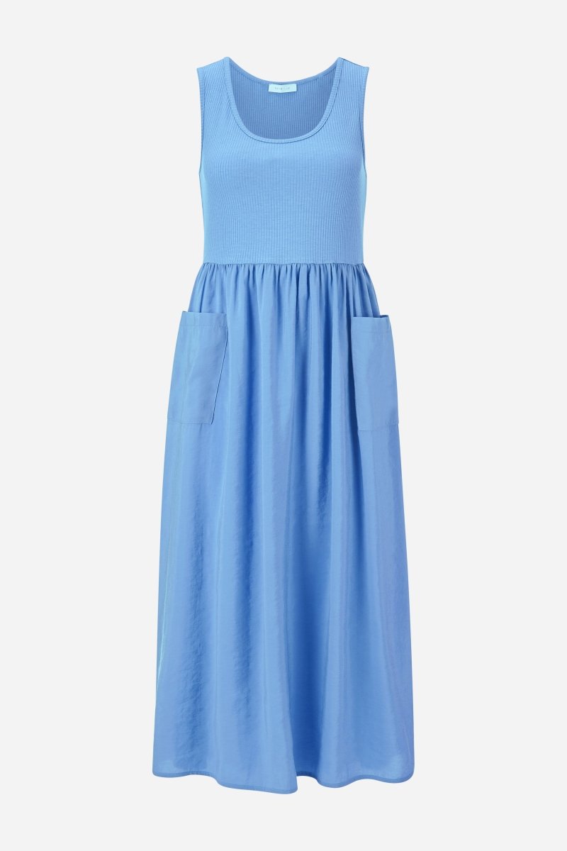 Midikleid mit Jersey-Top-Rich & Royal