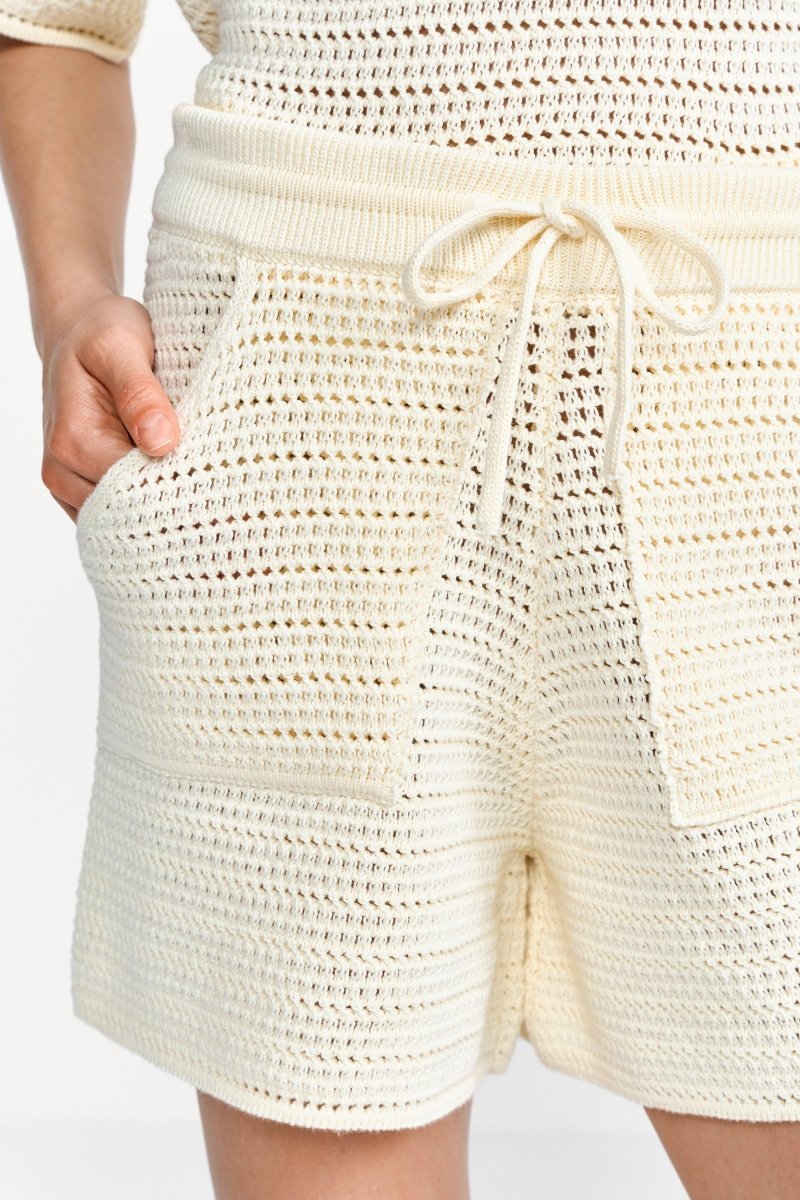 Häkelshorts mit Kordelzug-Rich & Royal