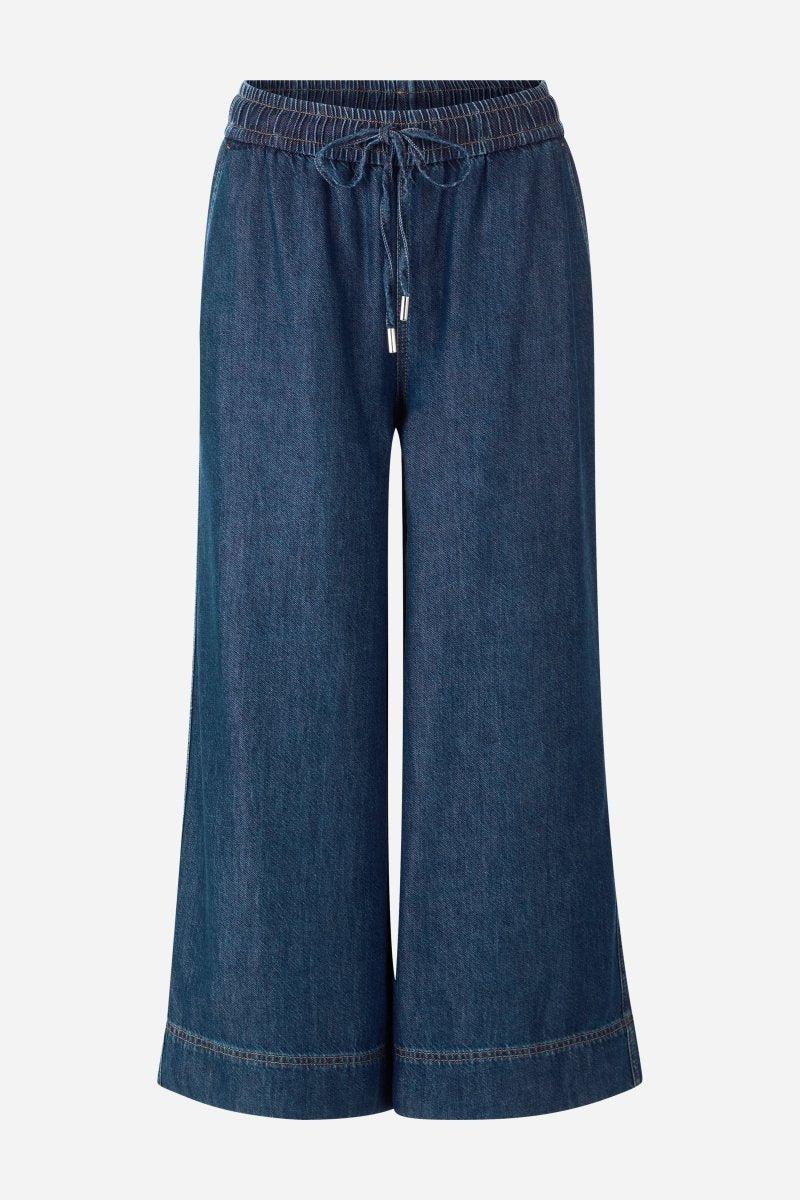 Wide-Leg-Jeans mit Tunnelzug-Rich & Royal