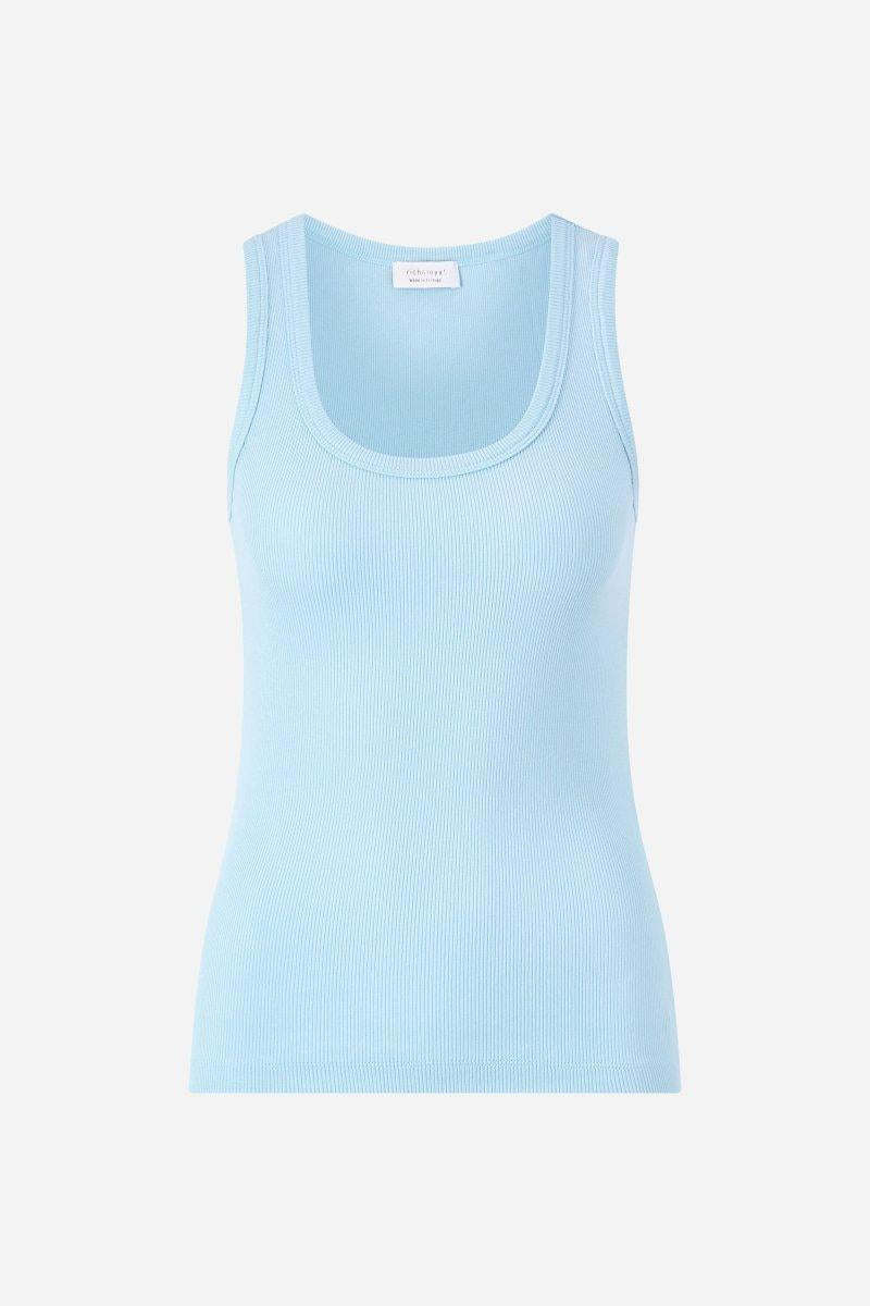 Hellblaues Tanktop-Rich & Royal
