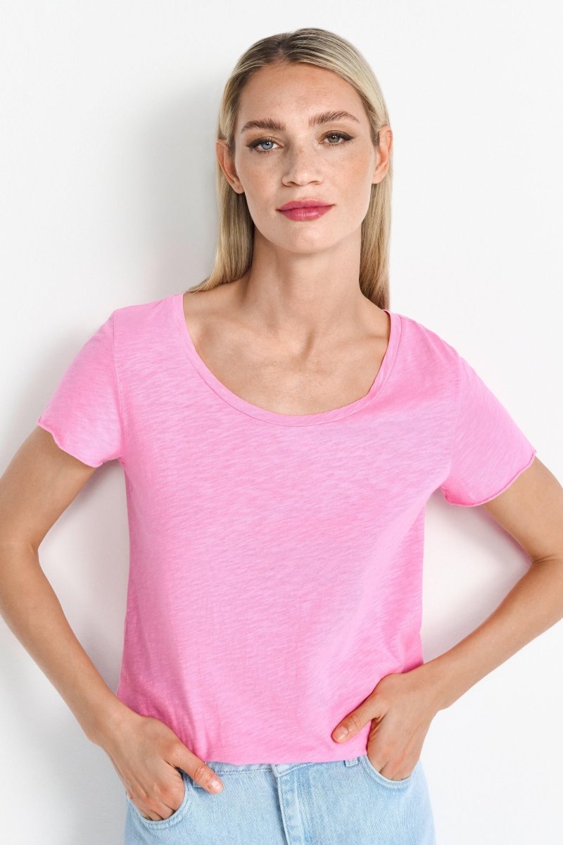 Luftiges T-Shirt aus Baumwolle-Rich & Royal