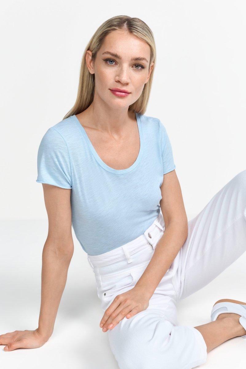 Luftiges T-Shirt aus Baumwolle-Rich & Royal
