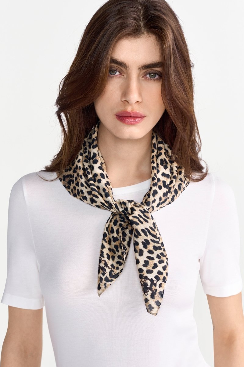 Tuch mit Leo-Print-Rich & Royal