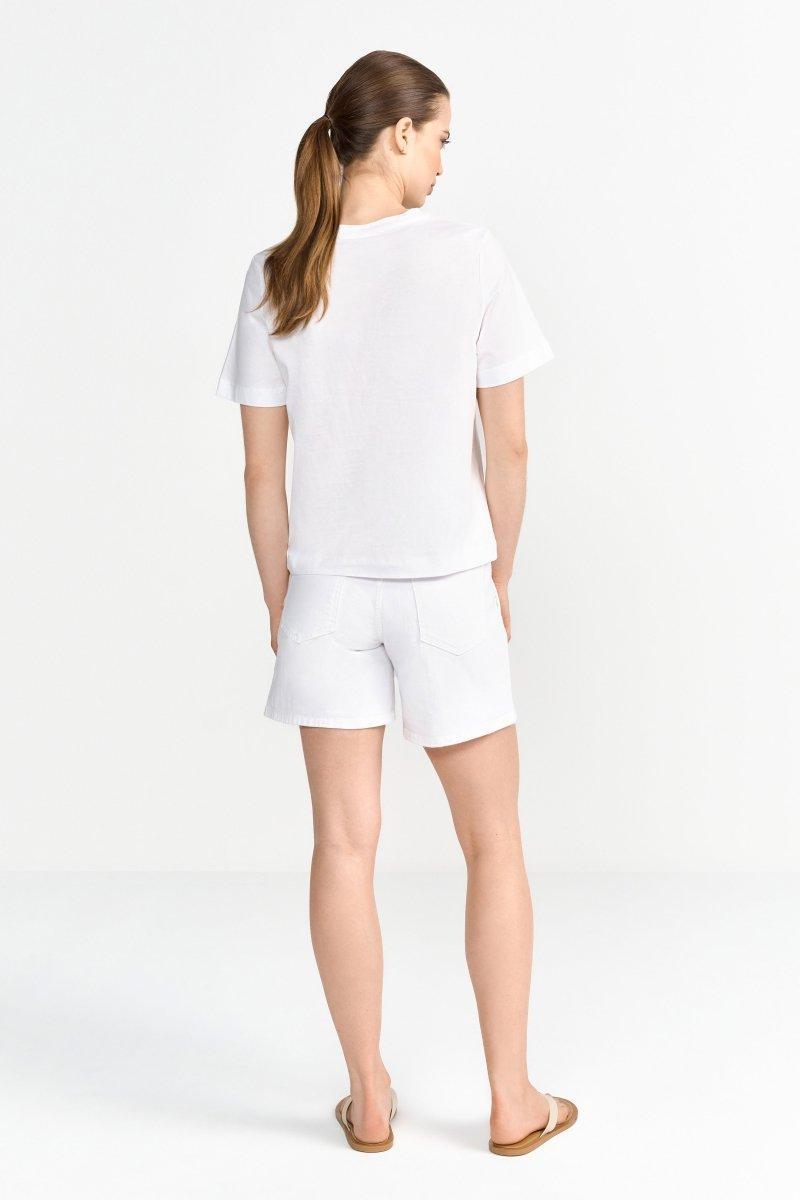 T-Shirt mit elegantem Print-Rich & Royal