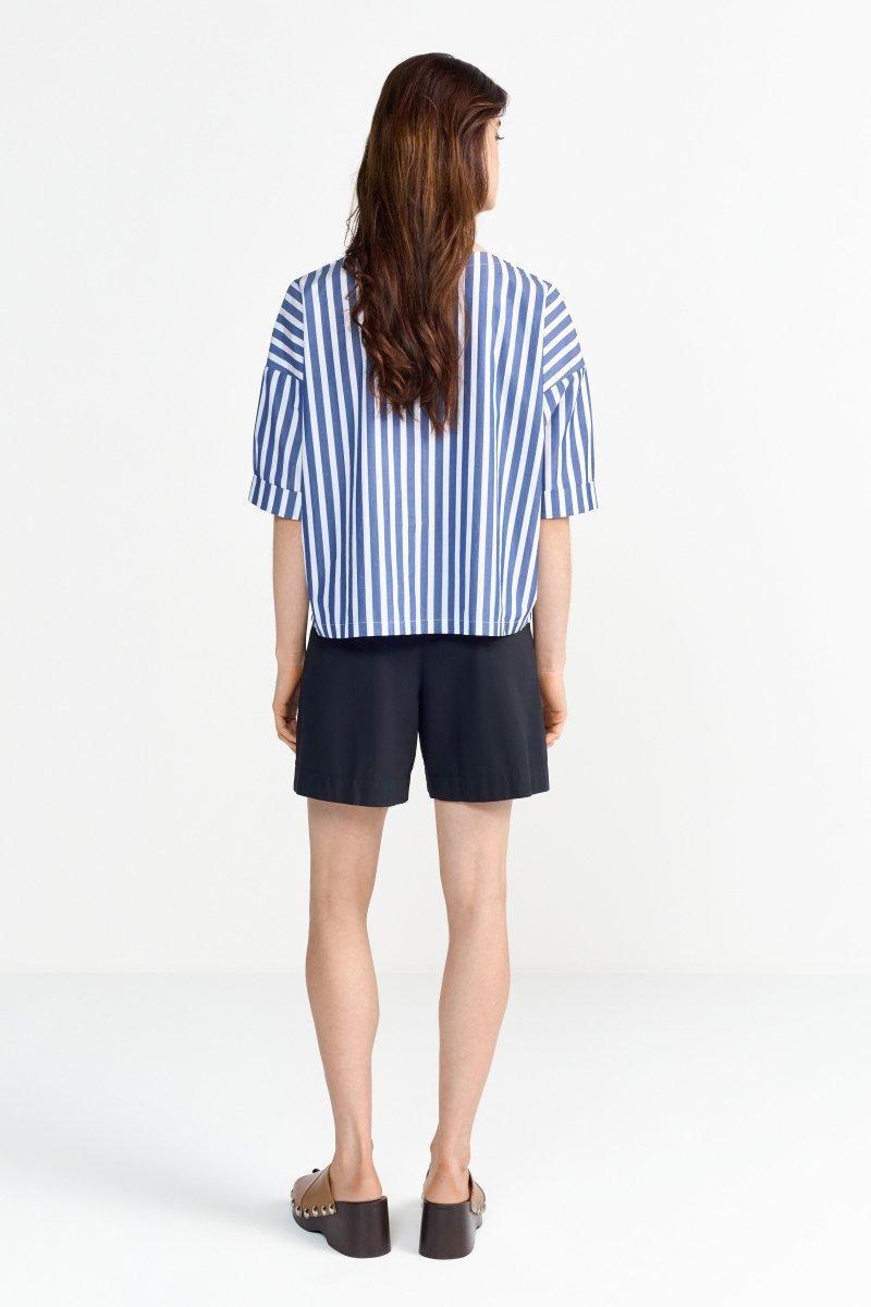 Weite Shorts mit Gummizug-Rich & Royal
