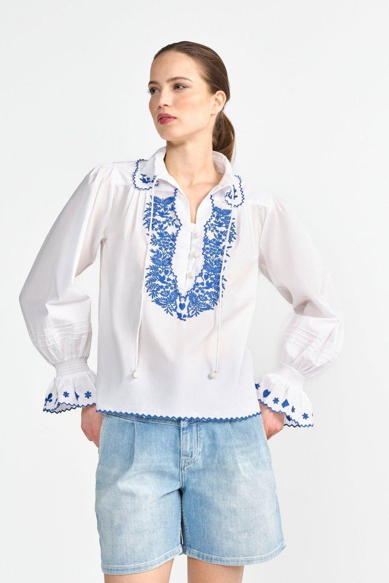 High-Waist-Jeansshorts-Rich & Royal