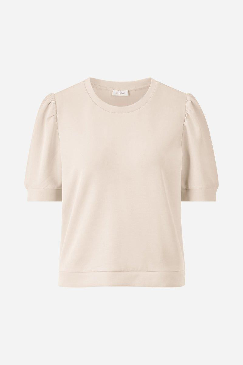T-Shirt mit Puffärmeln-Rich & Royal