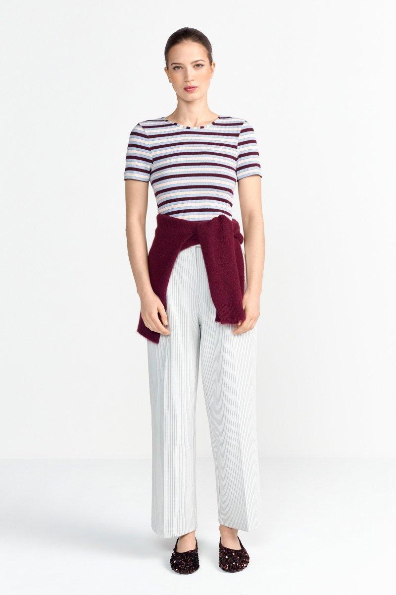 Ringelshirt mit Glanzgarn-Rich & Royal