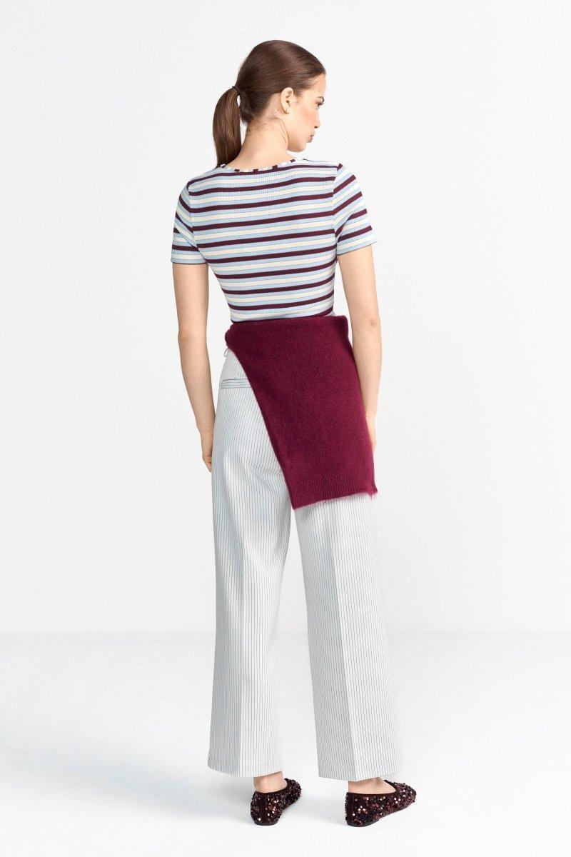 Ringelshirt mit Glanzgarn-Rich & Royal