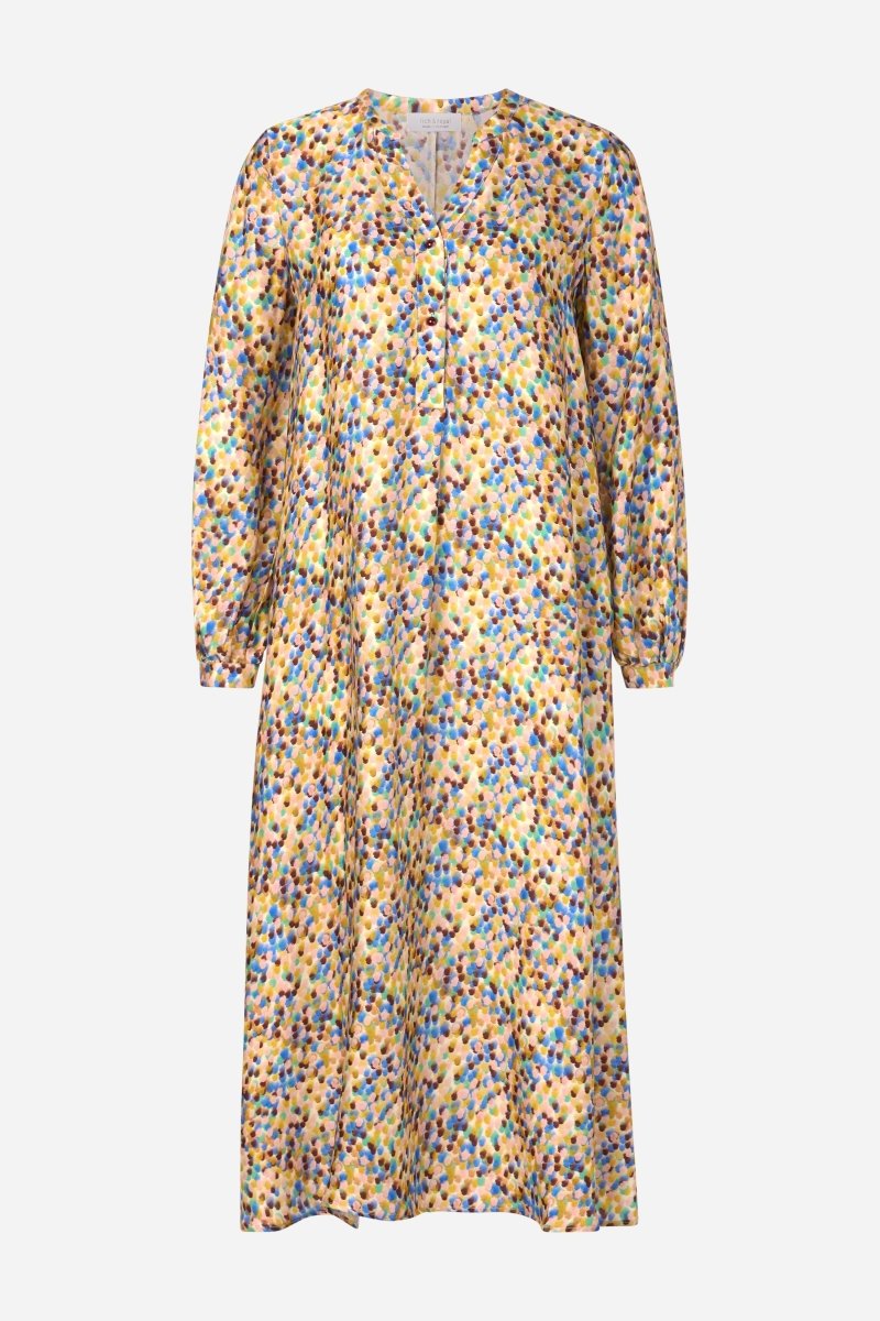 Blusenkleid mit Multicolor-Print-Rich & Royal