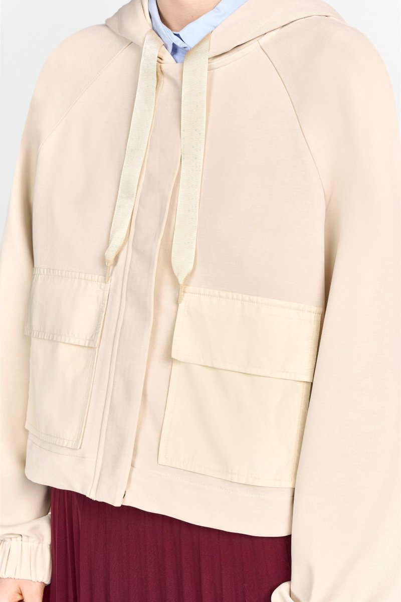 Kapuzenjacke mit Tunnelzugsaum-Rich & Royal