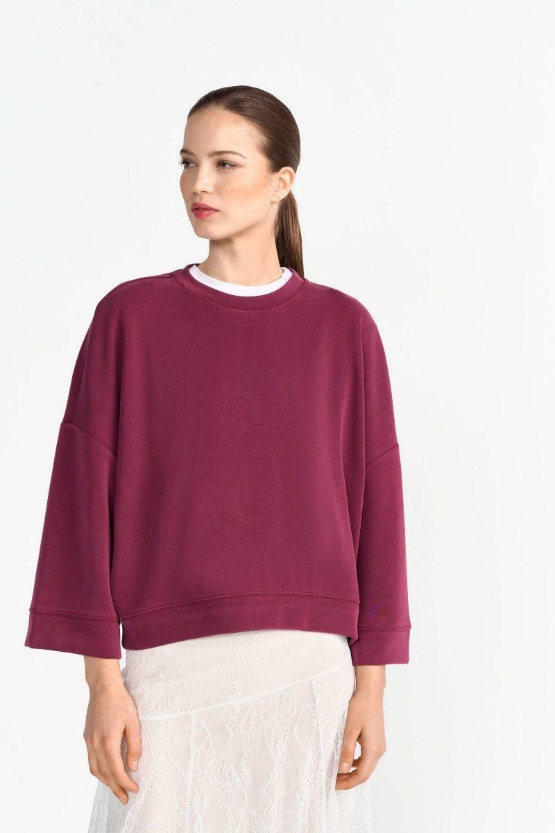 Cropped Oversize-Sweater-Rich & Royal