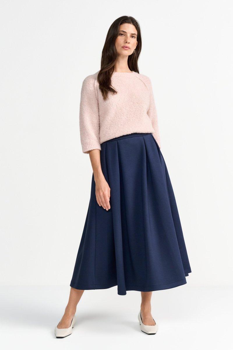 Halbarm-Strickpullover-Rich & Royal