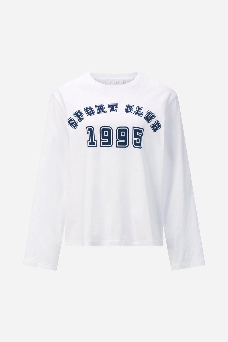 Langarmshirt mit Print-Rich & Royal