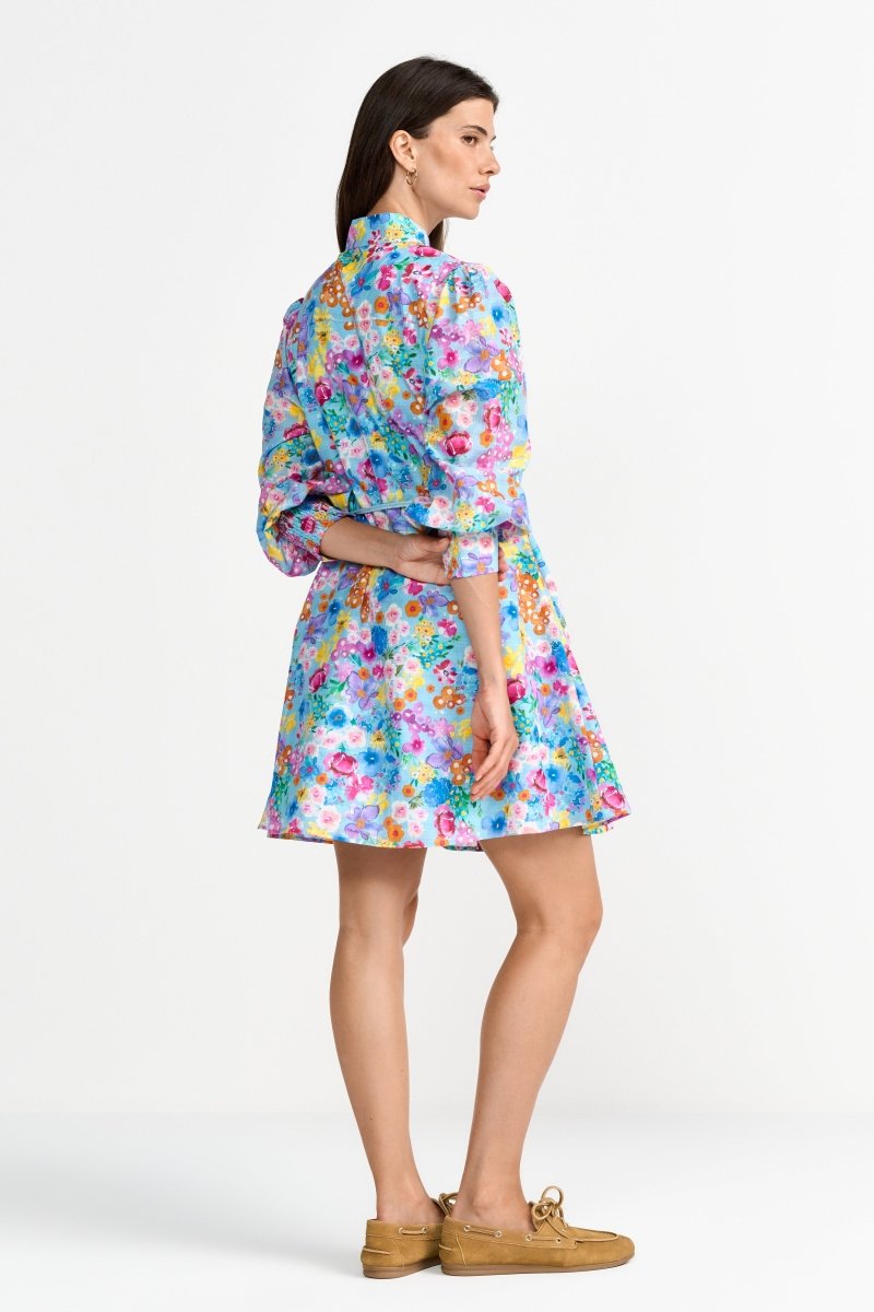 Blusenkleid mit Seidenanteil-Rich & Royal