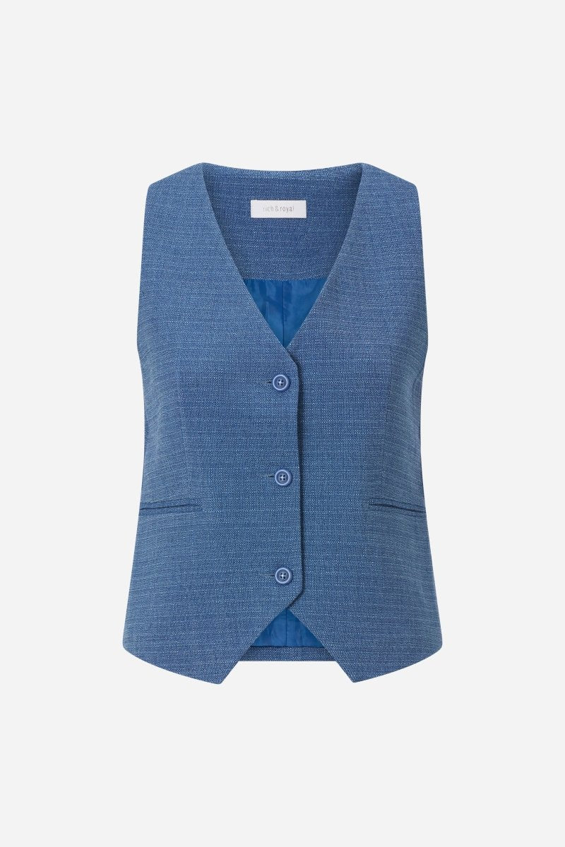 Blue Melange Set - Look-Rich & Royal