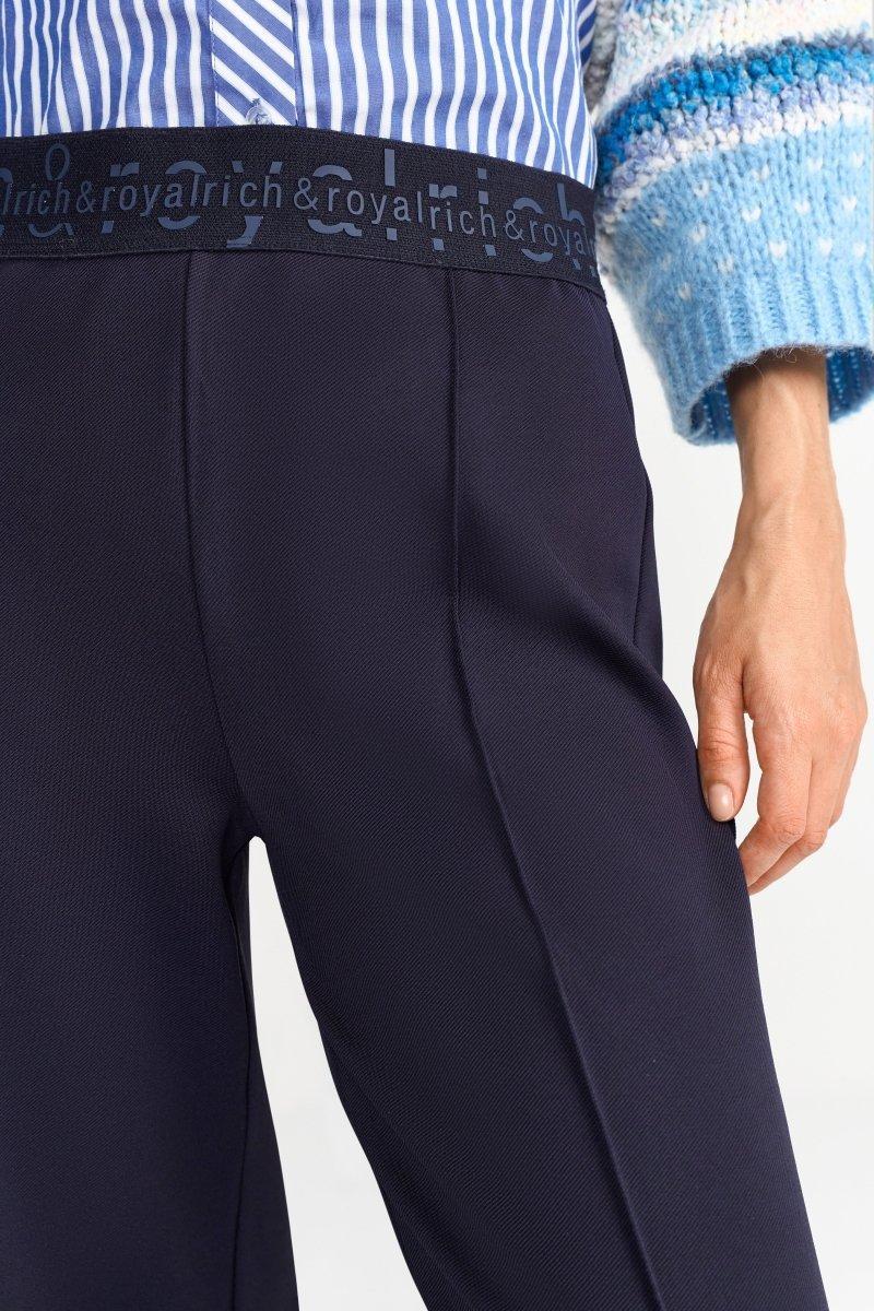 Stretchhose mit Ziernaht-Rich & Royal