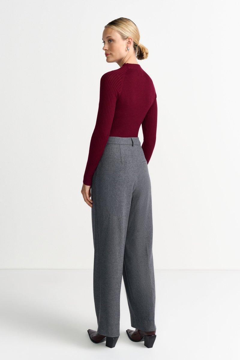 Strickpullover mit Stehkragen-Rich & Royal