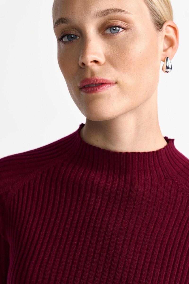 Strickpullover mit Stehkragen-Rich & Royal