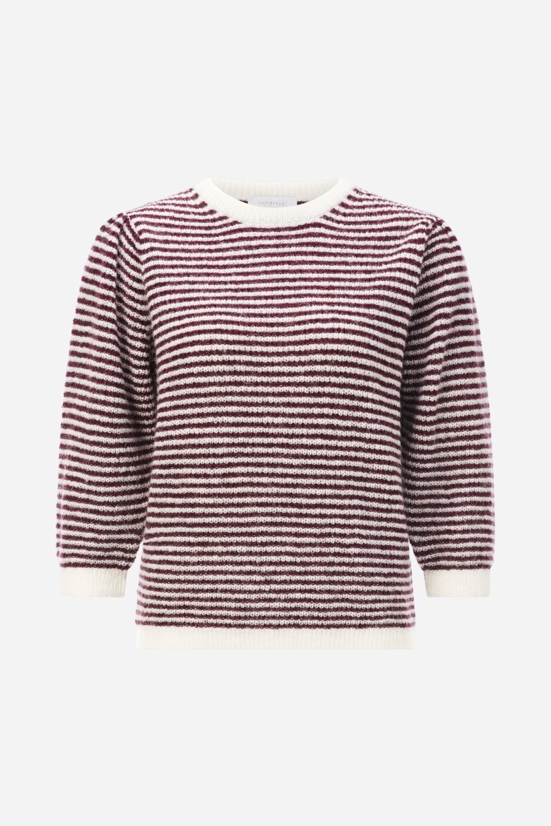 Gestreifter Strickpullover-Rich & Royal