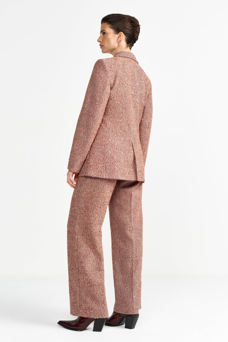 Karierter Tweed-Blazer-Rich & Royal