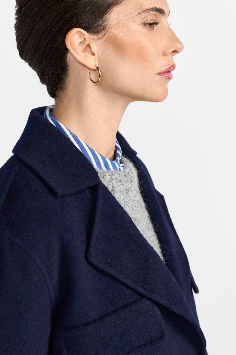 Wolljacke mit Reverskragen-Rich & Royal