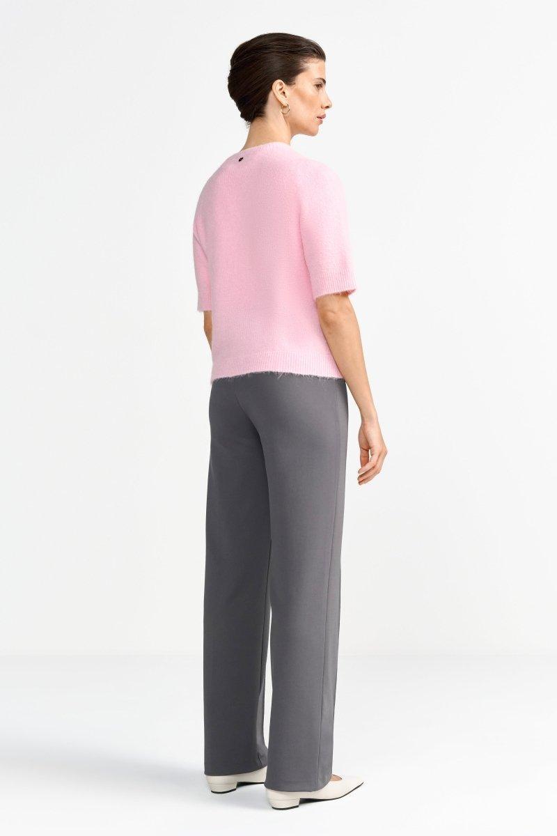 Weite Jerseyhose mit Ziernaht-Rich & Royal