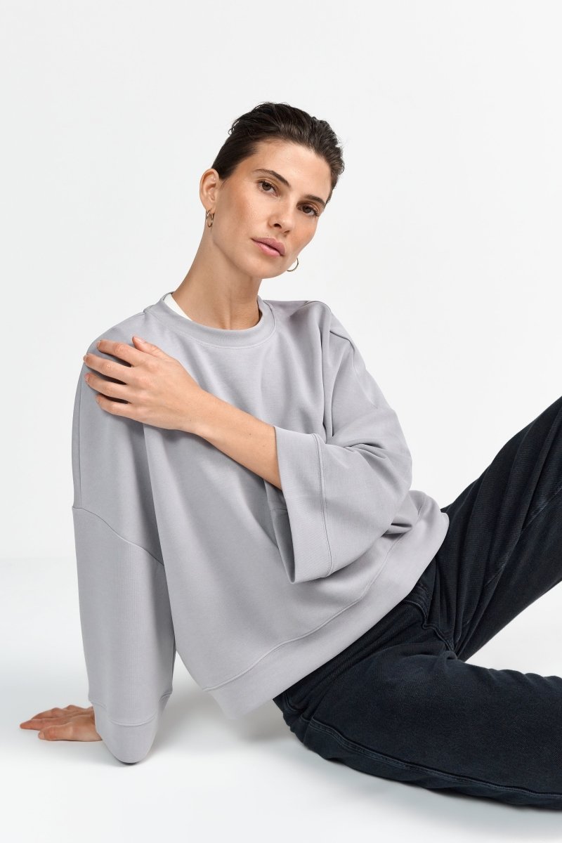 Cropped Oversize-Sweater-Rich & Royal