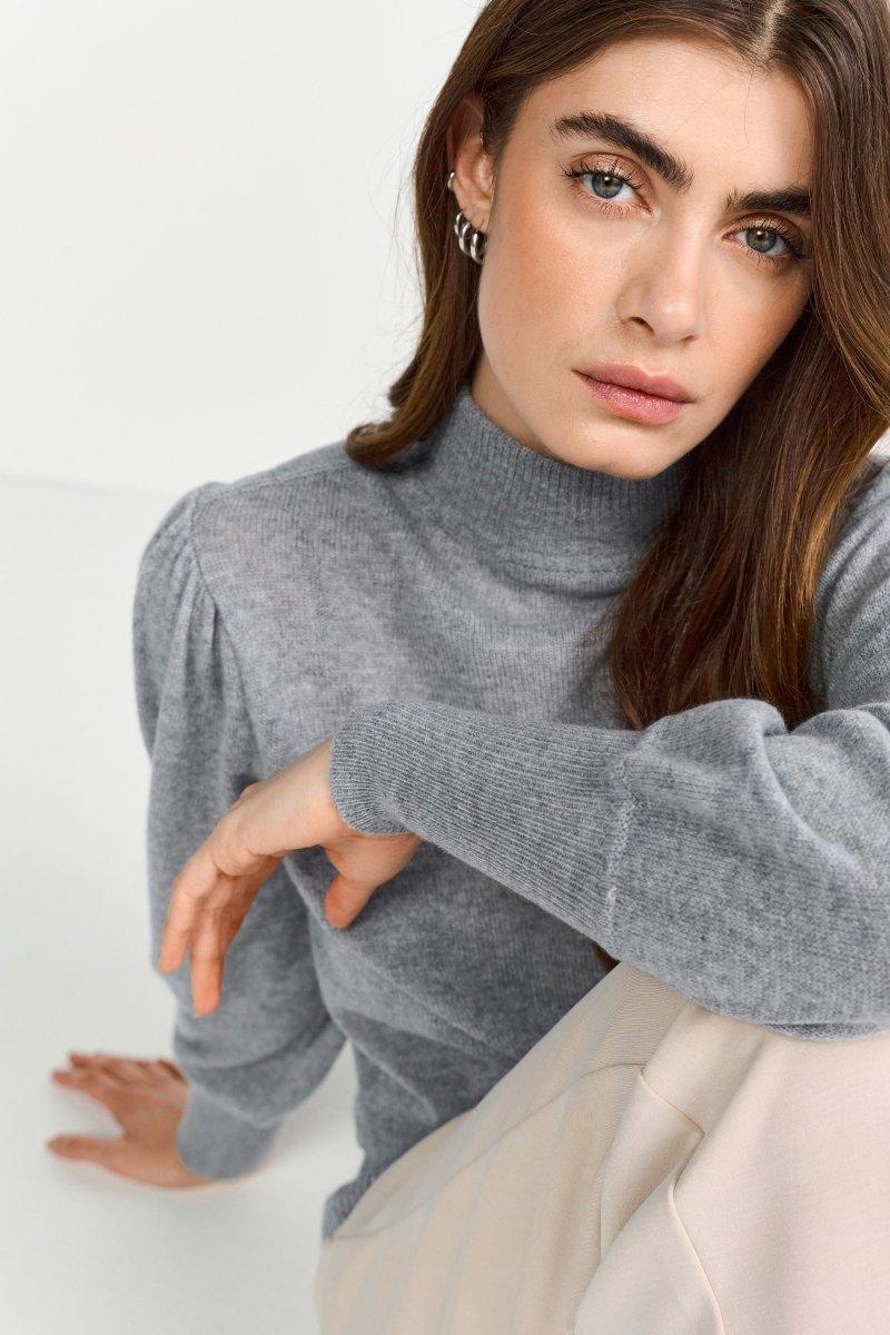 Kaschmirpullover mit Rollkragen-Rich & Royal