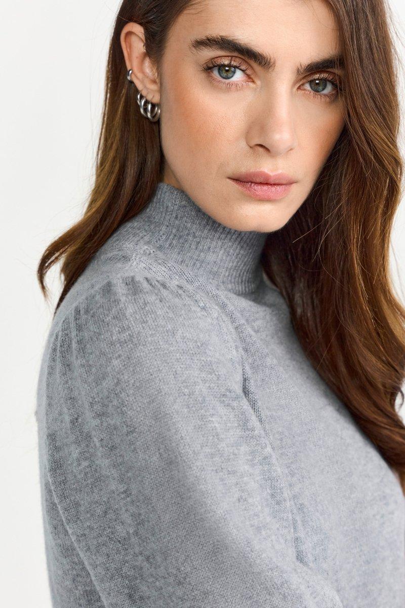 Kaschmirpullover mit Rollkragen-Rich & Royal