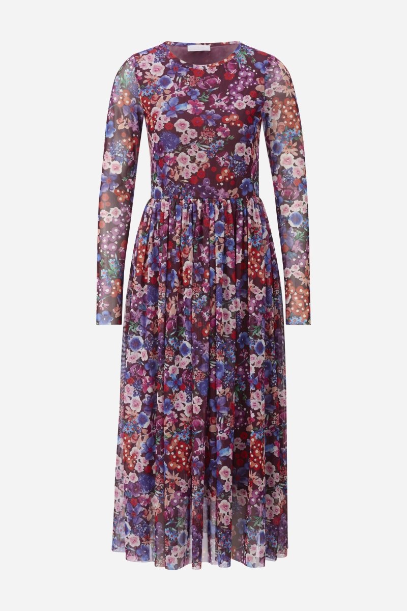 Maxikleid mit Blumenprint-Rich & Royal