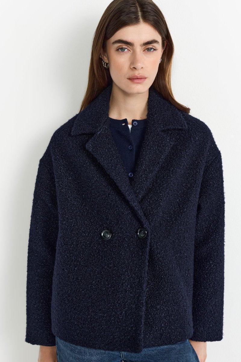 Oversized Jacke mit Revers-Rich & Royal