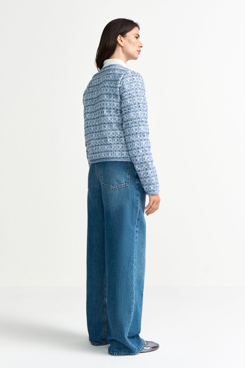 Bouclé-Jacke-Rich & Royal