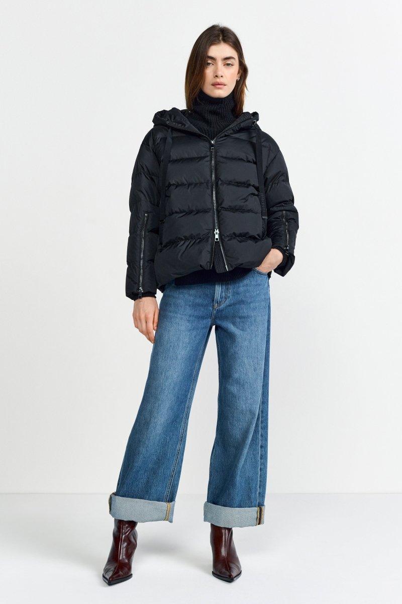 Daunenjacke mit Kapuze-Rich & Royal