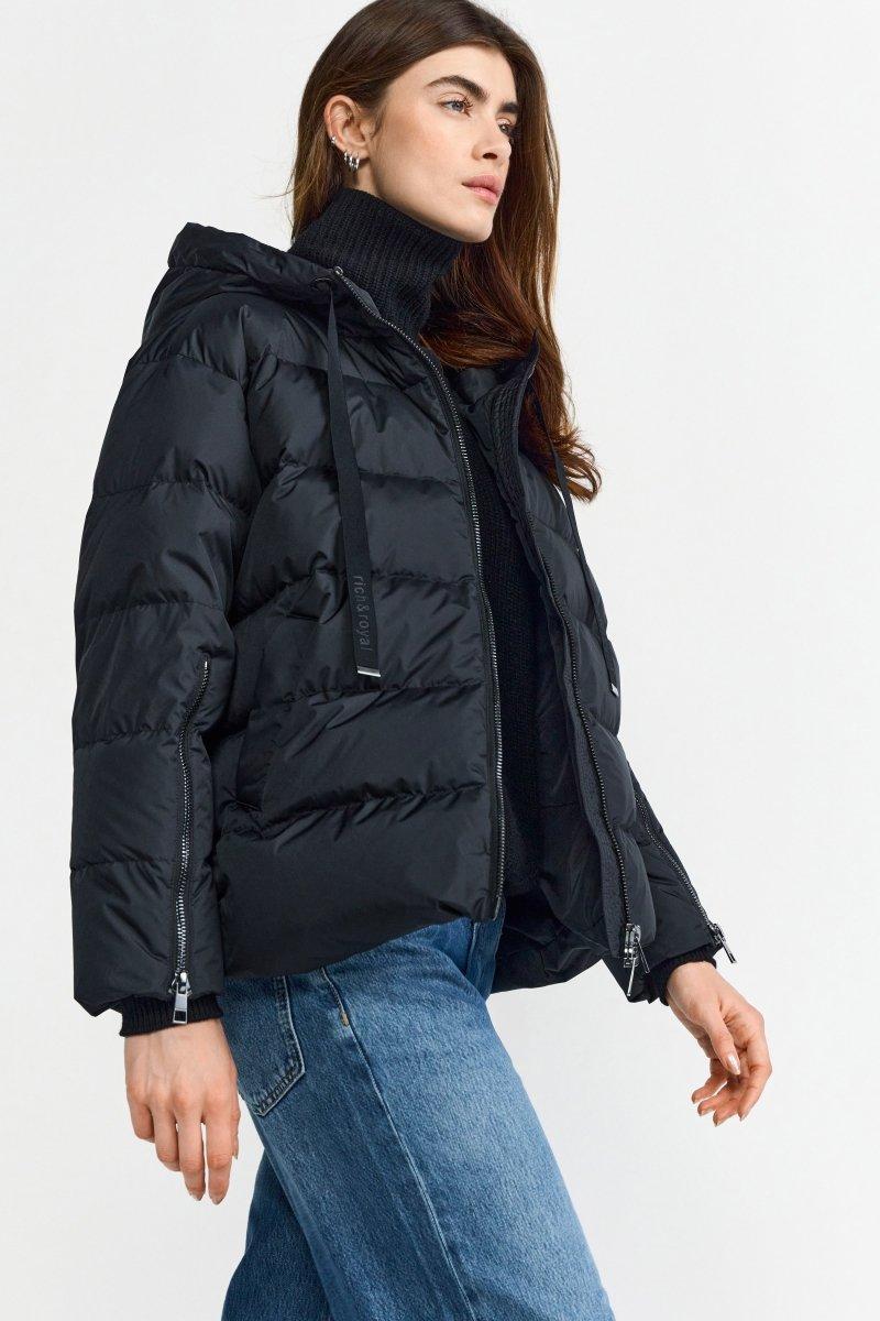Steppjacke mit Kapuze-Rich & Royal