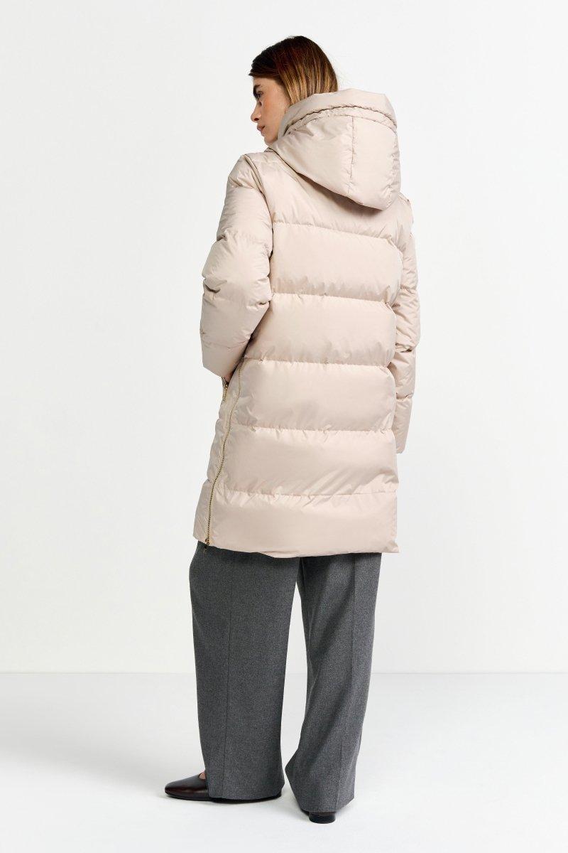 Daunenmantel mit Kapuze-Rich & Royal