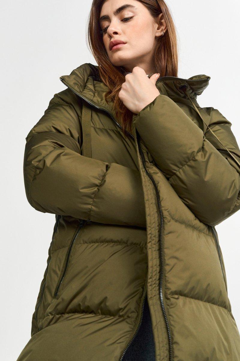 Daunenmantel mit Kapuze-Rich & Royal