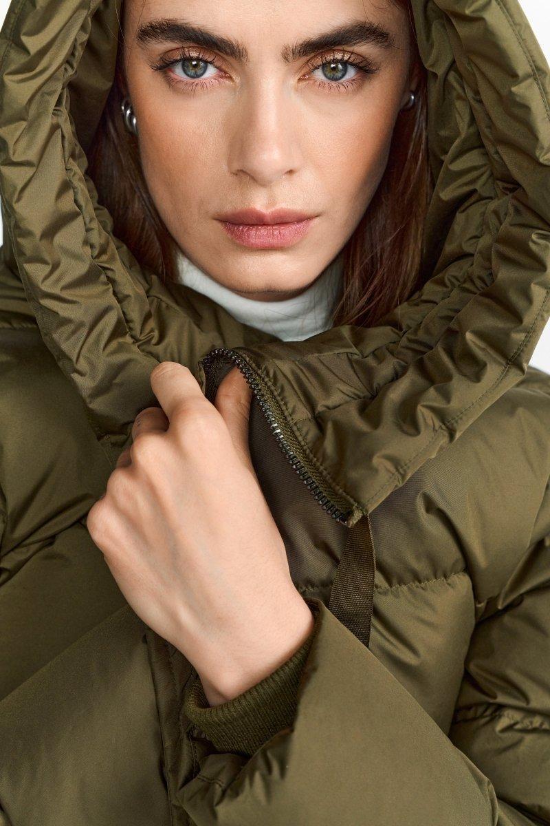 Daunenmantel mit Kapuze-Rich & Royal