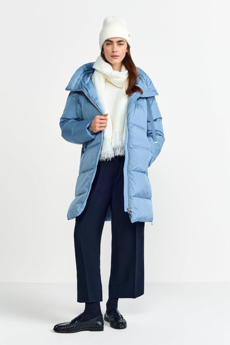 Daunenmantel mit Kapuze-Rich & Royal