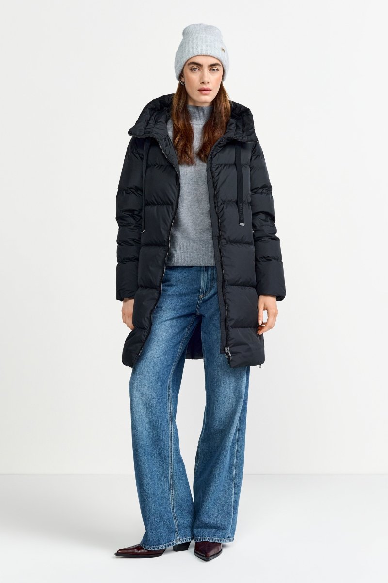 Daunenmantel mit Kapuze-Rich & Royal