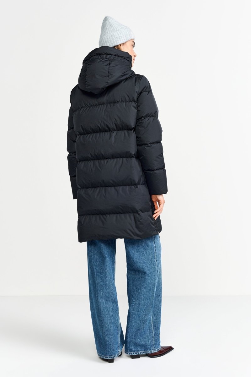 Daunenmantel mit Kapuze-Rich & Royal